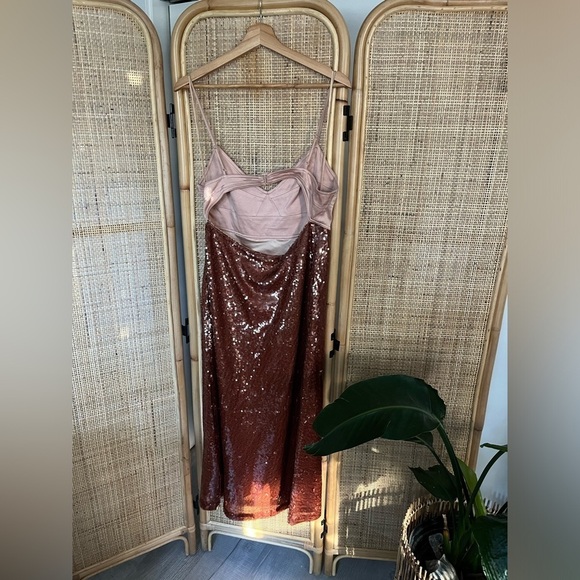 A.L.C. Gisele Sequin Midaxi Empire Dress - Picture 9 of 12